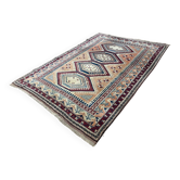 Large handmade wool Iranian carpet