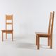 Set of 6 pine chairs by Roland Wilhelmsson for Karl Andersson & Söner Sweden 1960