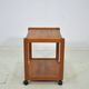 Table d'appoint Aksel Kjersgaard chariot en teck danois des années 1960 scandinave