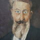 Tableau peinture à l'huile portait
