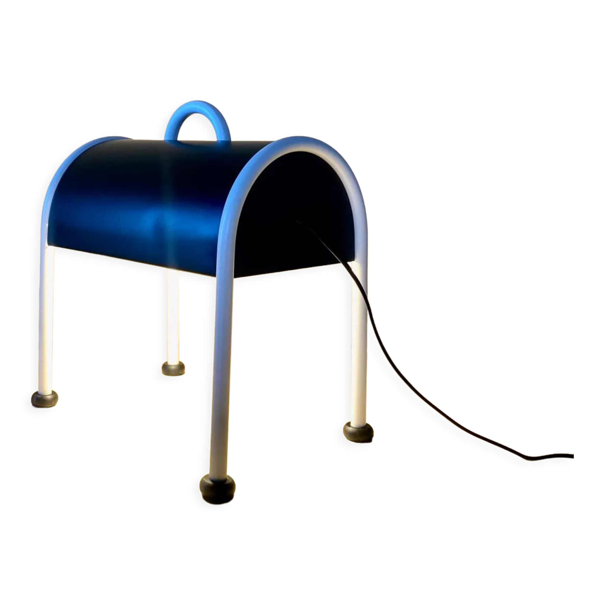 Table lamp model valigia by Ettore Sottsass for Stilnovo, 1977