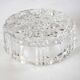 Round crystal ashtray