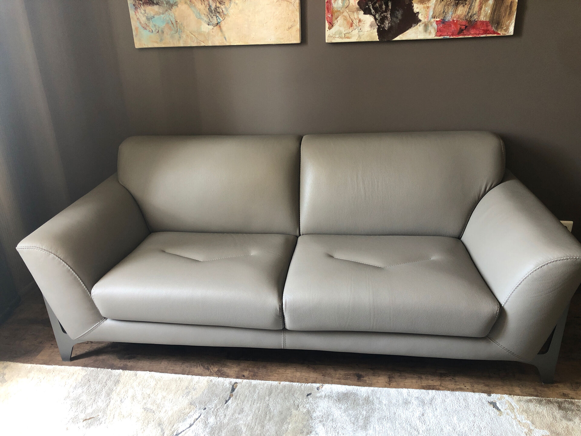 Canapé Roche Bobois en cuir