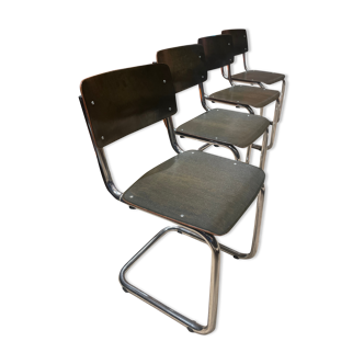 Lot 4 Ahrend chairs, 70s, Holland
