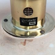 Brass floor lamp MetalArte Spain vintage 70 year