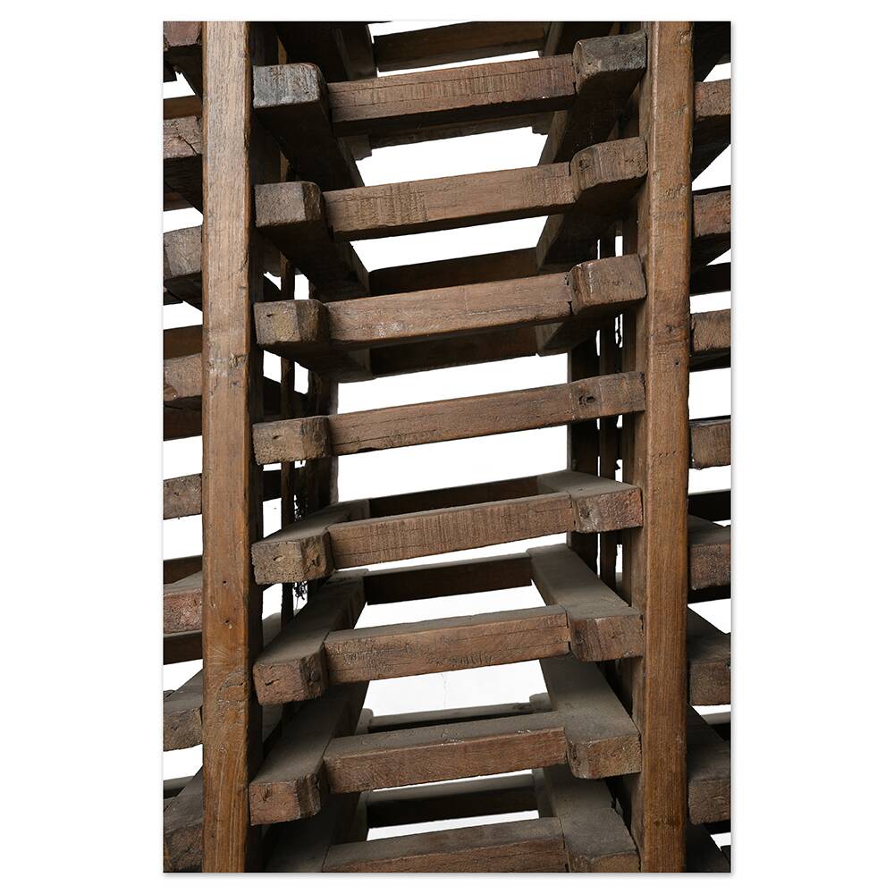 Meuble de classement en bois massif