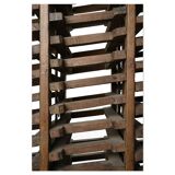 Solid wood filing cabinet