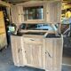 Buffet parisien Art Déco en bois naturel