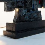 Auguste Harzic, Ceramic and glass sculpture, year 1968