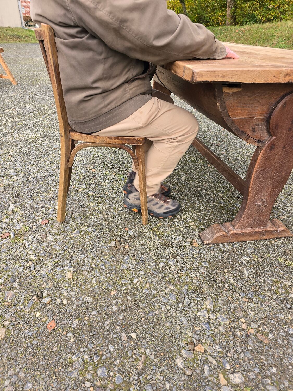 Farm table, kneading table