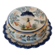 Henriot Quimper Brittany Butter Dish 1950/60