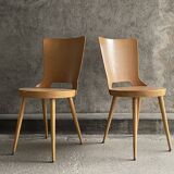 Pair of Dove model bistro chairs