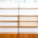 Mid-century teak shelf, designed by Hilker for Omnia, Germany, 1960s