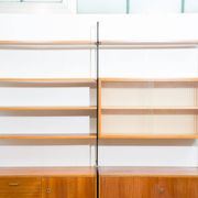 Mid-century teak shelf, designed by Hilker for Omnia, Germany, 1960s