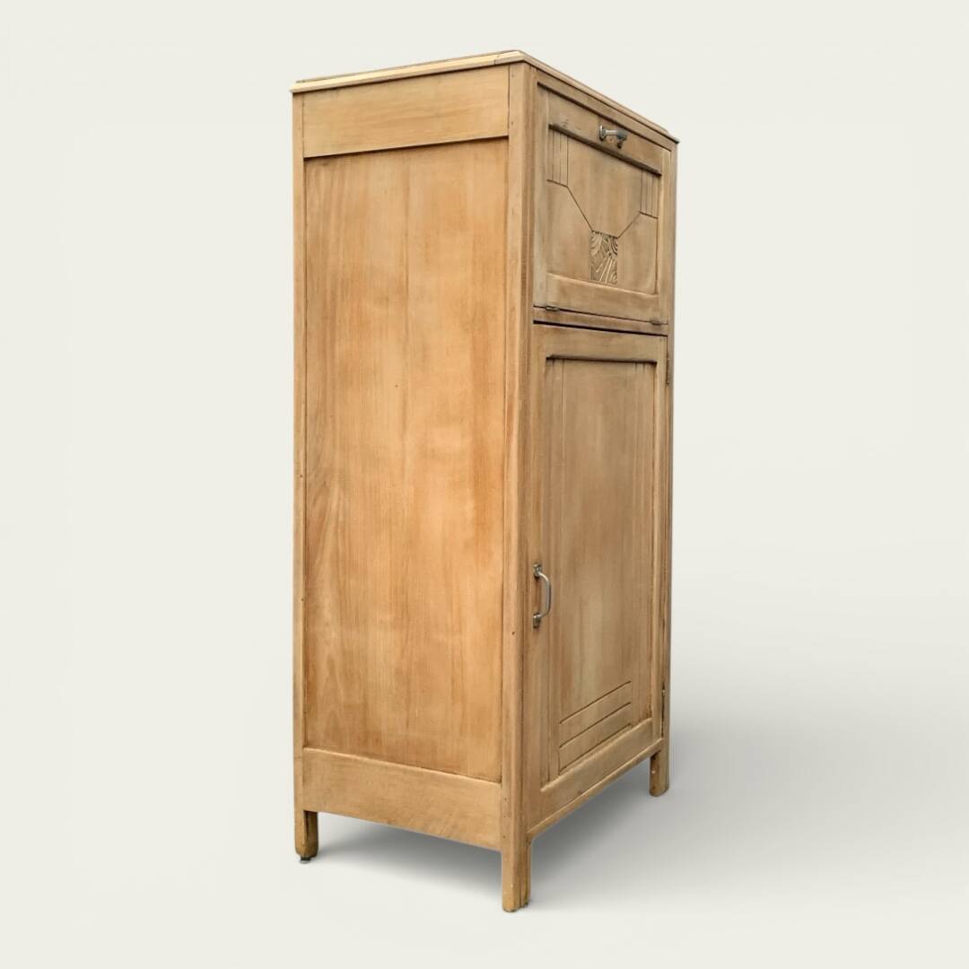 Buffet parisien art déco bois brut 