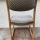 Set of 6 old Baumann chairs sled