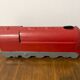 Red sheet metal locomotive 60s
