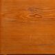 Nightstand in marked pine and marble, 37x81cm, 1940s, Art Deco, Gallé