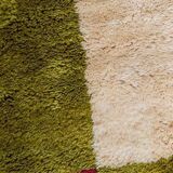 Handwoven Berber rug in pure wool, size 150 x 250 cm