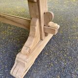 Table à manger de monastère rénovée en chêne massif du 18ème 200cm