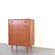 Commode en teck danois des années 1960.