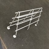 Mid-century modern minimalist metal coat rack from the 1960s.