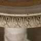 Antique Neo-Renaissance jardinière in marble, decorations, 19th century.