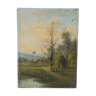 Ancient Landscape Painting, Painting on Canvas