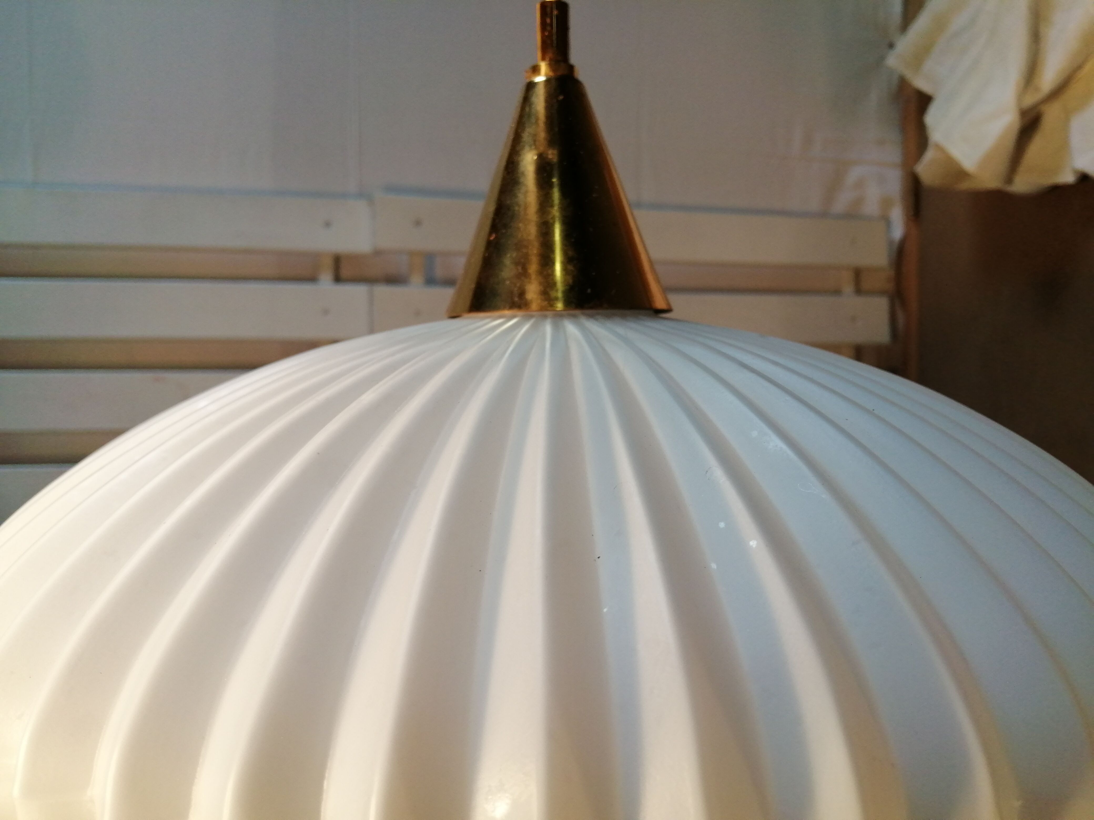 Novo style suspension in opaline - 60s.