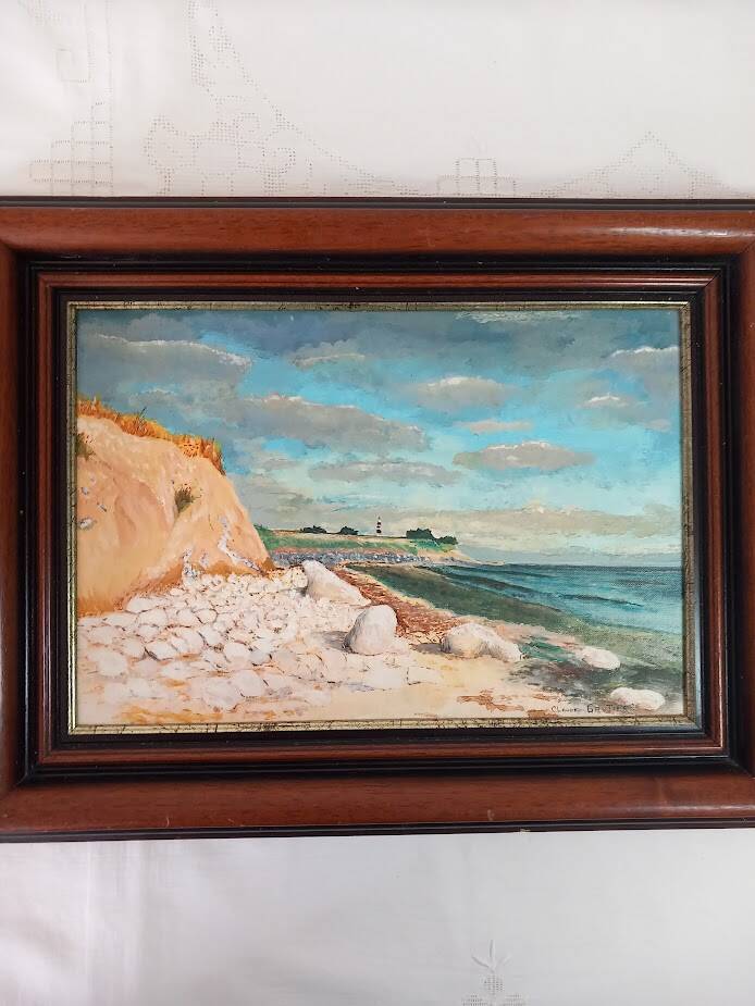 Old Oléron painting