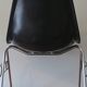 Fiberglass and hopsack chair by Charles and Ray Eames for Hermann Miller, 1970s
