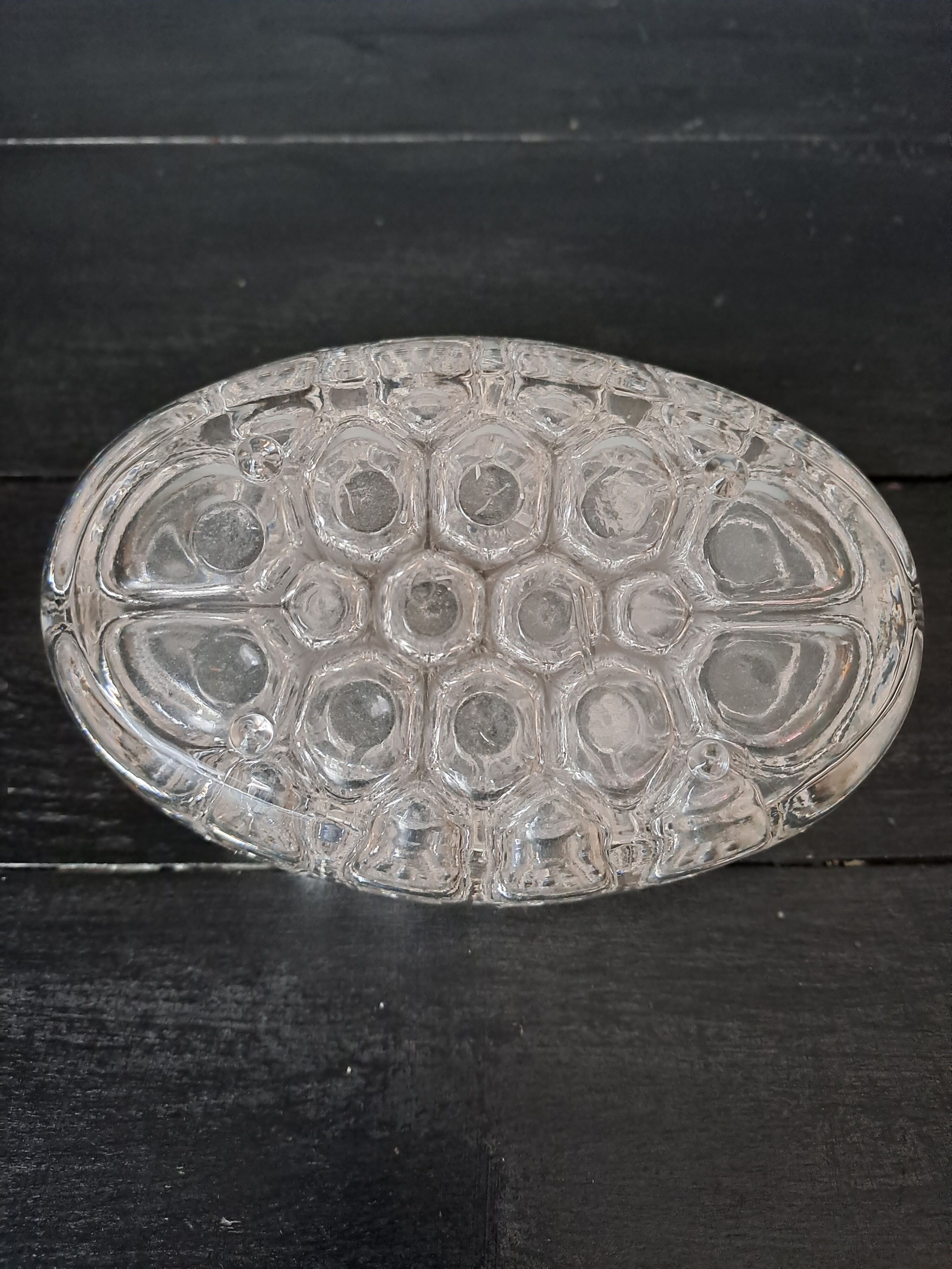 Old oval shaped flowers