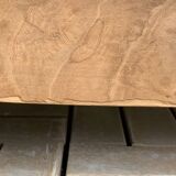 Commode art déco chêne brut