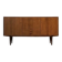 Vintage Mid-Century Scandinavian Modern Classic Teak High Sideboard