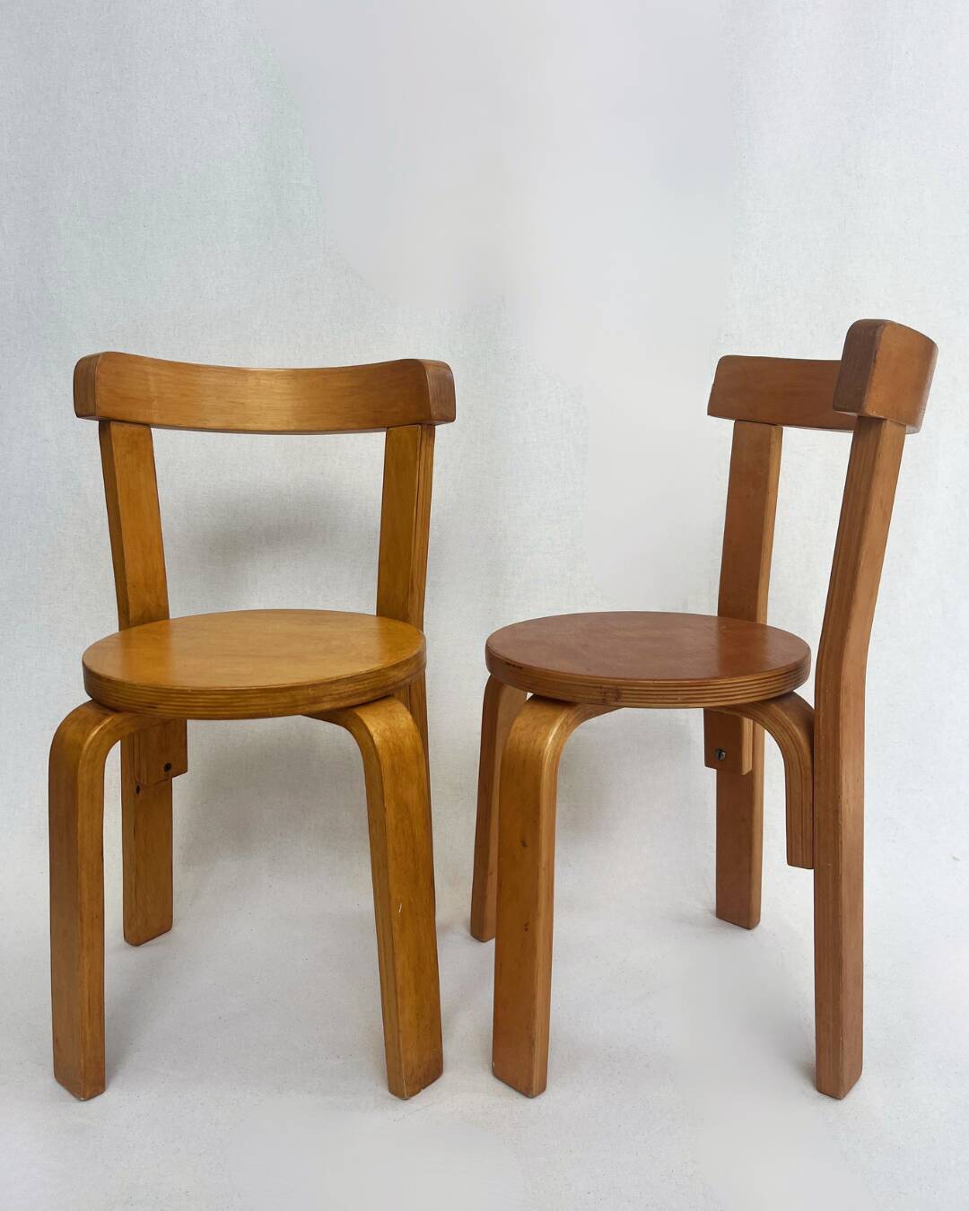 Chaise scandinave aux allures de Alvar Aalto