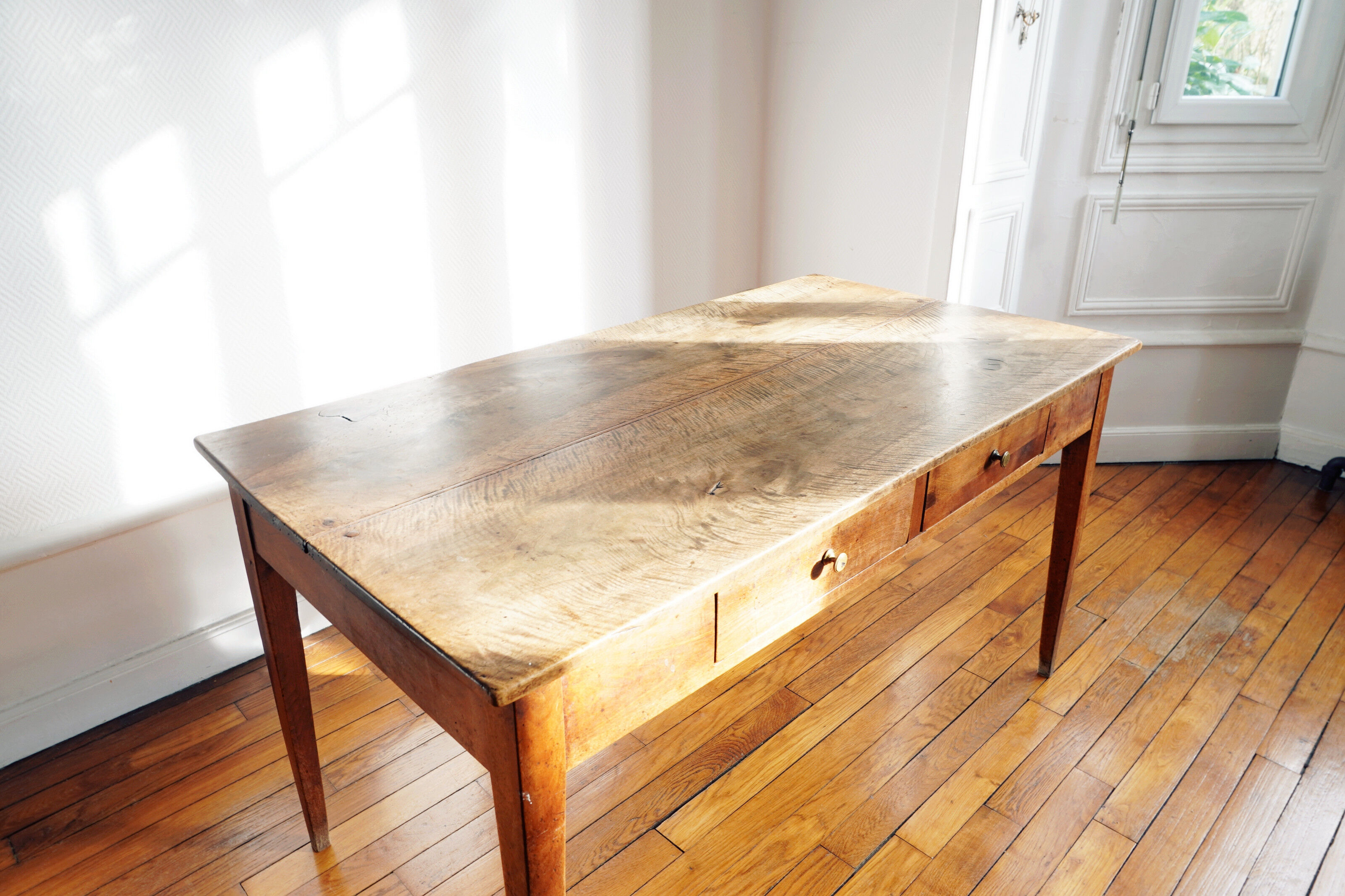 Farm table 2 drawers