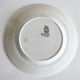 4 mismatched iron earth dessert plates