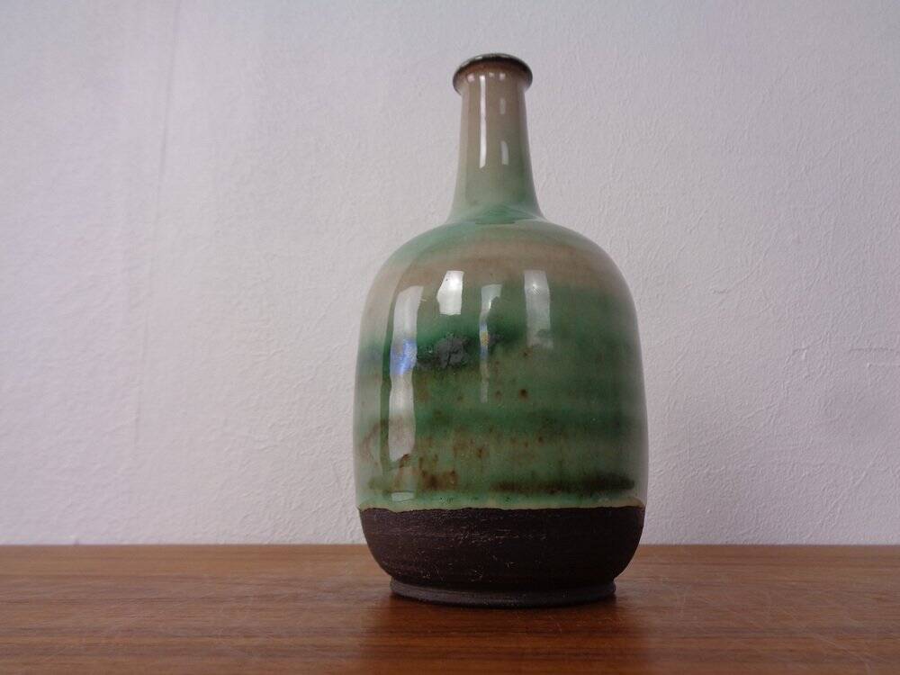 Small Danish ceramic vase from Hyllested, 1960s