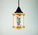 Art déco glass pendant light airbrush 1920s 30s avantgarde design