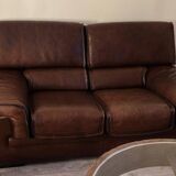 Leather sofa