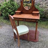 Coiffeuse de style Louis XVI avec sa chaise, 1925