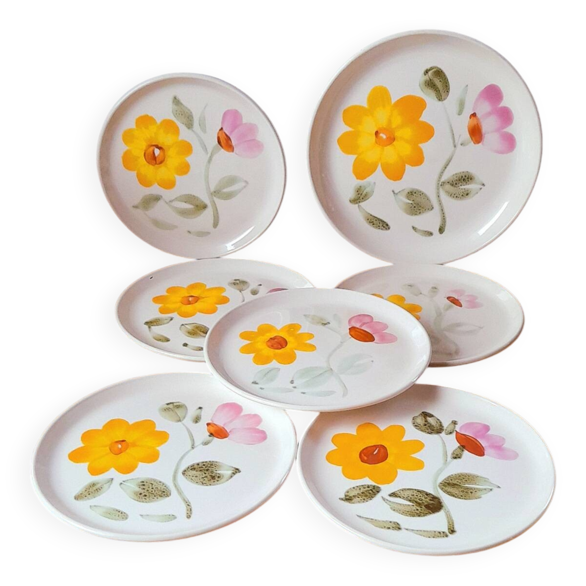 Assiettes varese ,Sarreguemines 1960