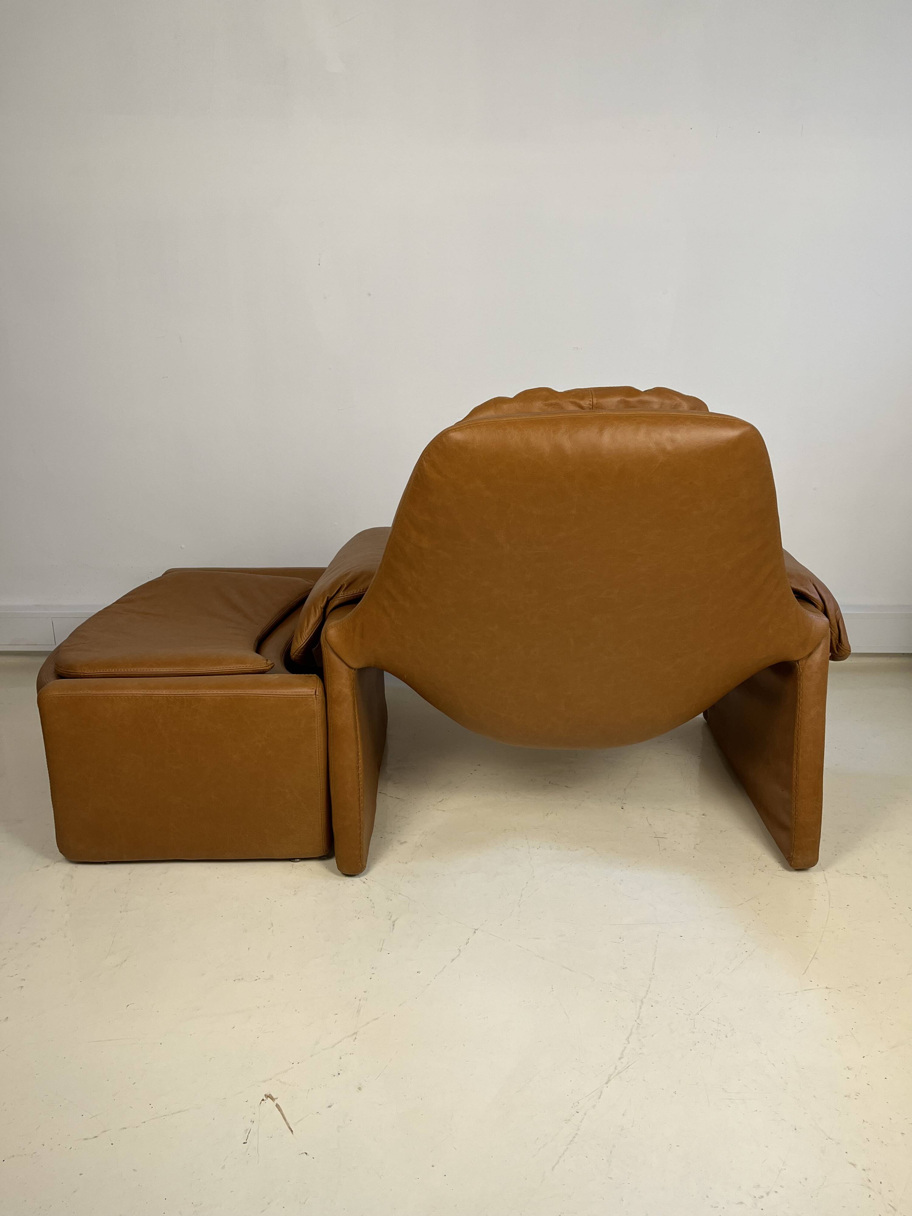 P60 lounge chair by Vittorio Ontroini for Saporiti, 60s
