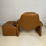 P60 lounge chair by Vittorio Ontroini for Saporiti, 60s