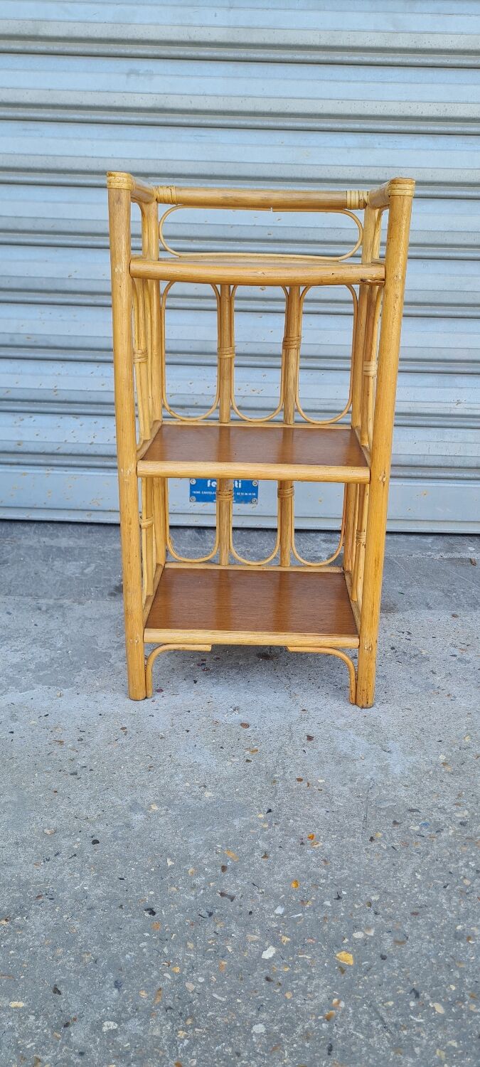 Rattan shelf 1970
