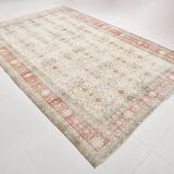 8x11 All-Over Floral Pattern Vintage Persian Rug, 231x345Cm