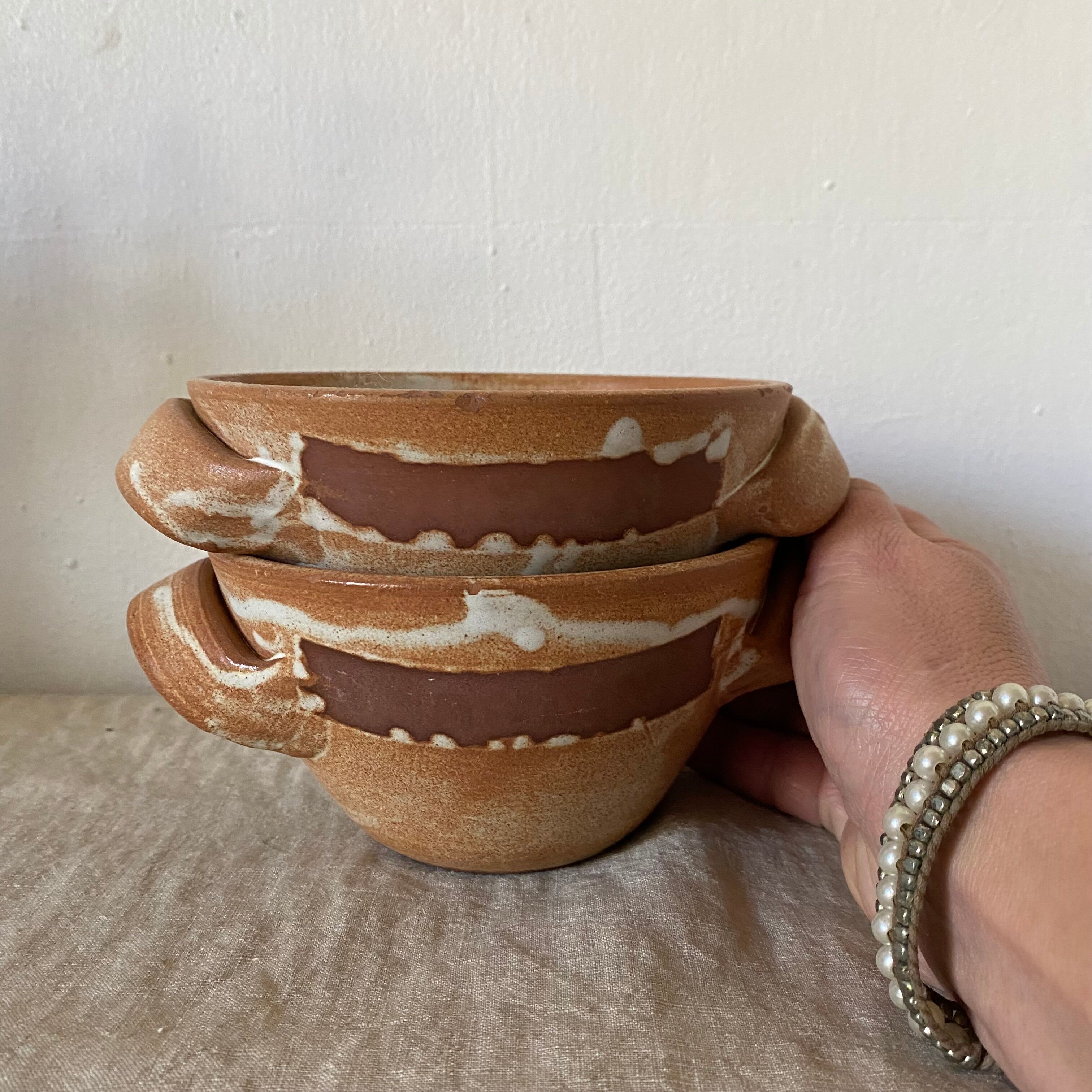 Sandstone bowls