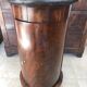 Somno empire period, flamed mahogany, anthracite Sainte-Anne marble