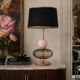 Pair of Geometric Murano Glass Table Lamps in Pink and Green,Sottsass Style