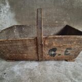 Antique picking basket harvest tray picking basket french